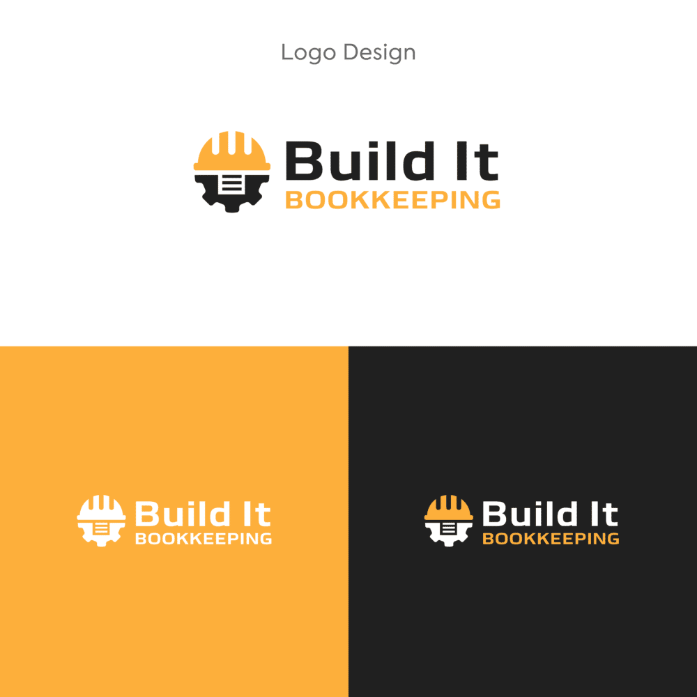 build it bookkeeping logo design