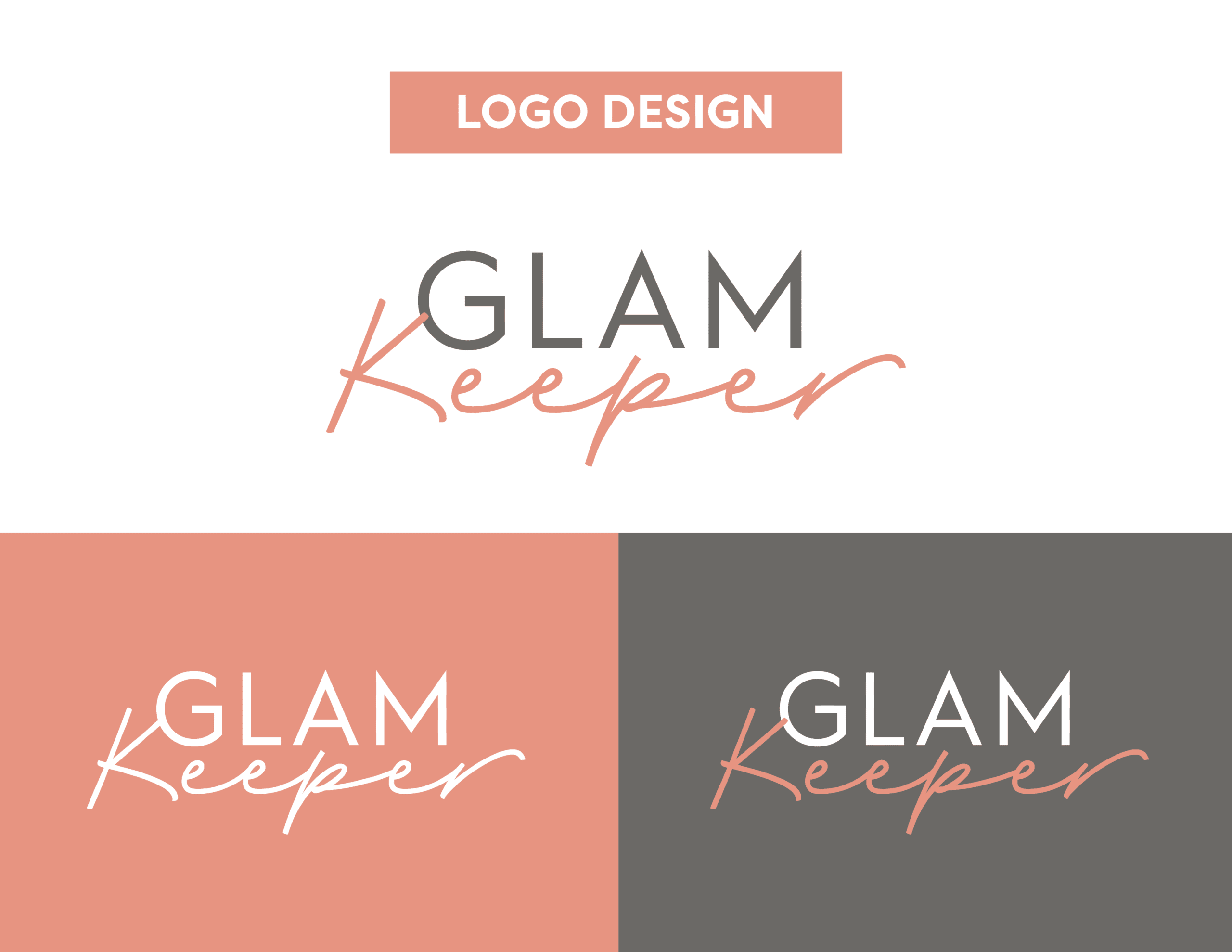 01Glam_Keeper__Logo Design