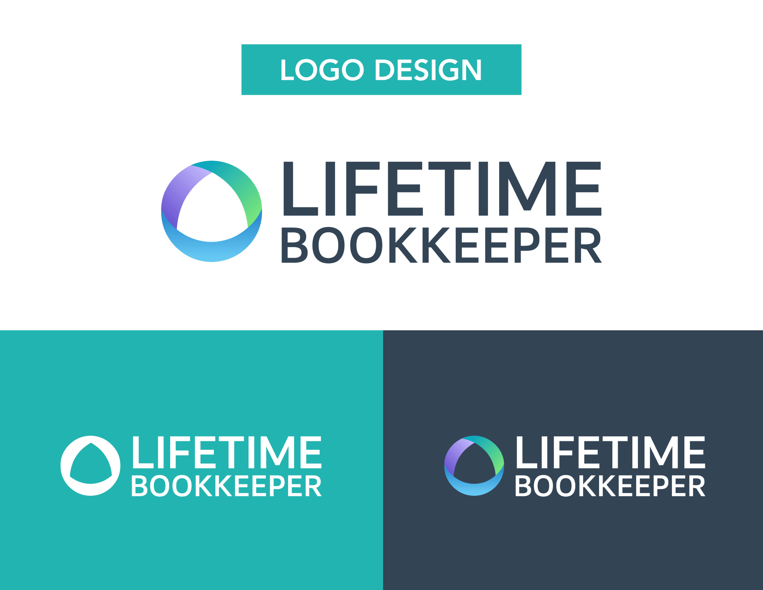 01LifetimeBK__Logo Design