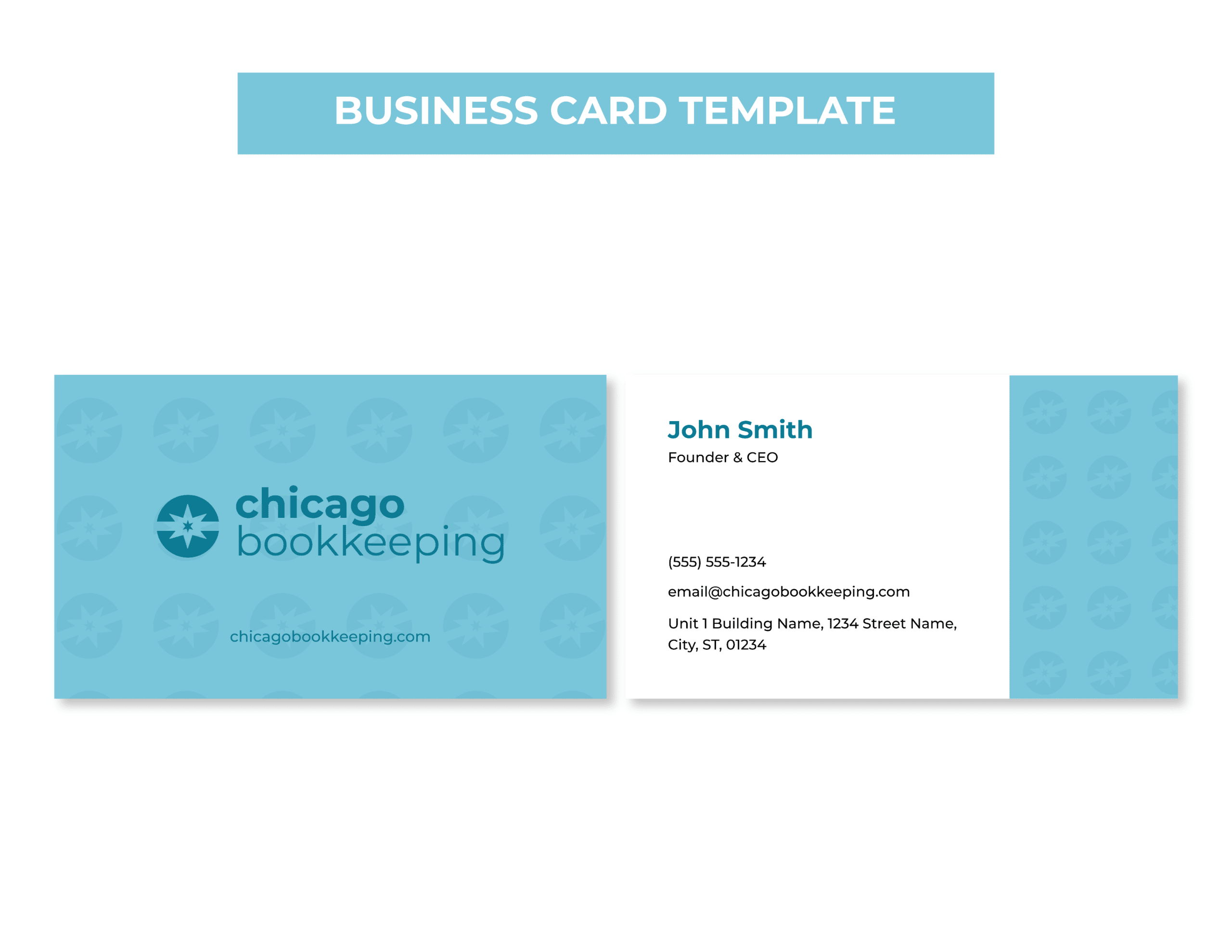 04Chicago_Bookkeeping__Business Card Template