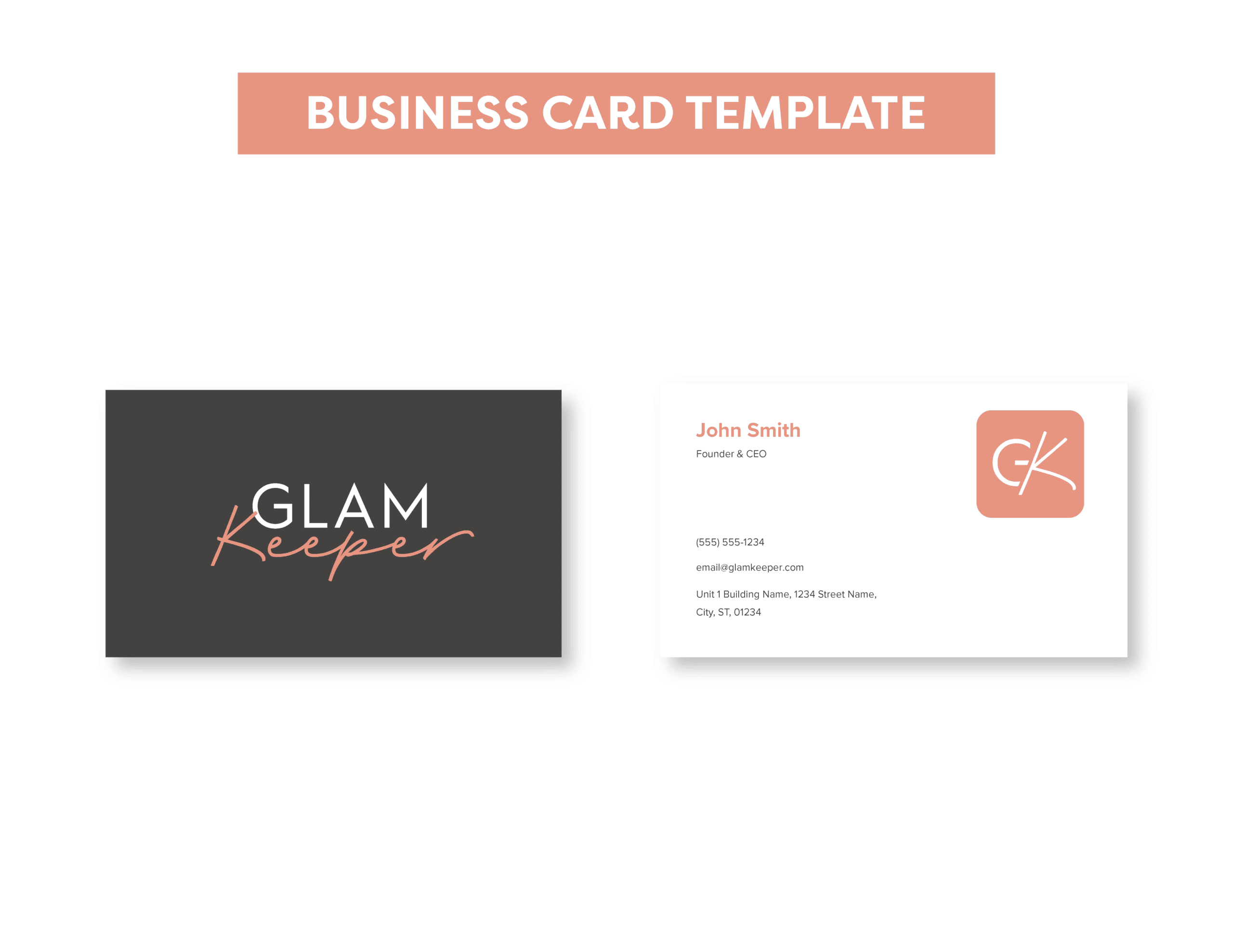 04Glam_Keeper__Business Card Template