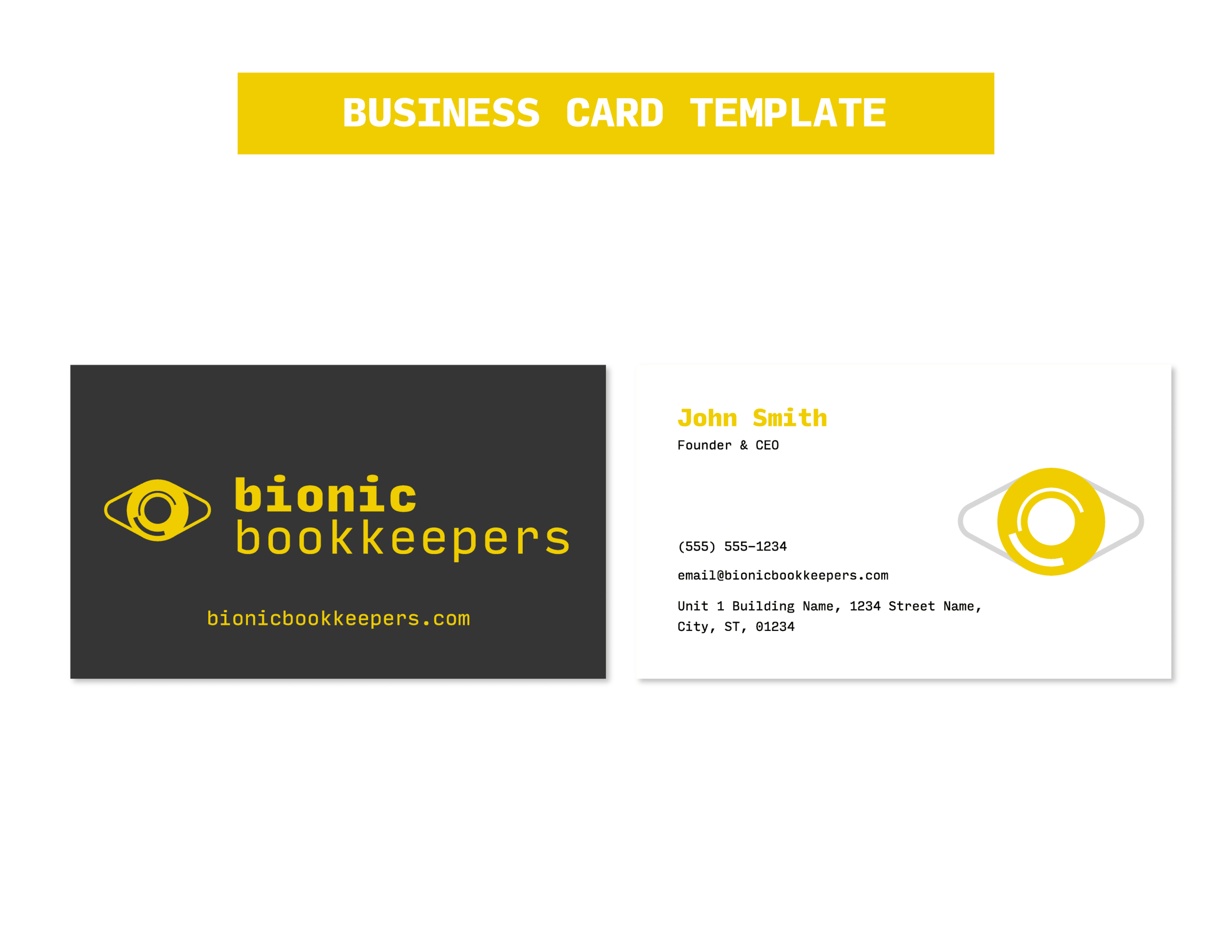 04BionicBK_Business Card Template