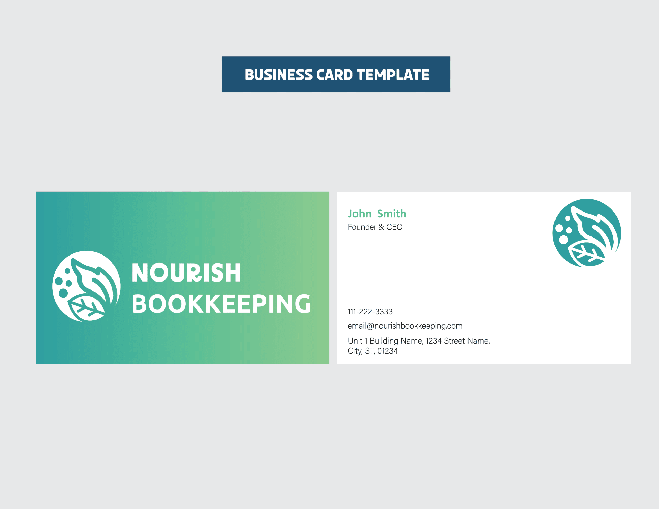 04_NourishBookkeeping_Business Card Template