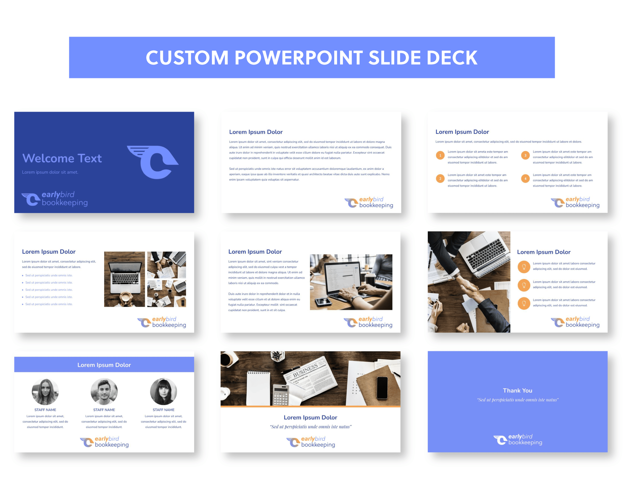 05EarlyBirdBK_Showcase_Custom PowerPoint Slide Deck