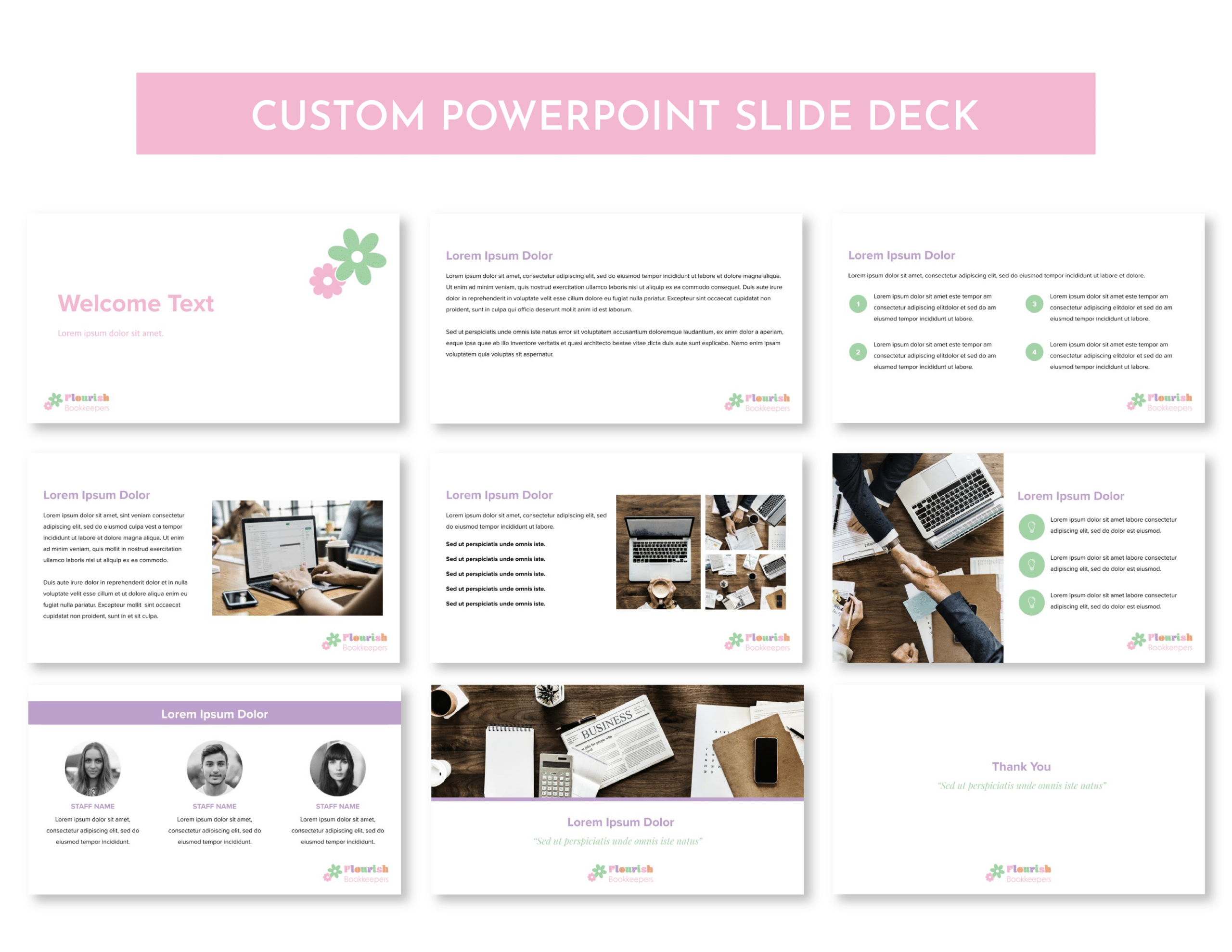 05FlourishBK_Showcase_Custom PowerPoint Slide Deck