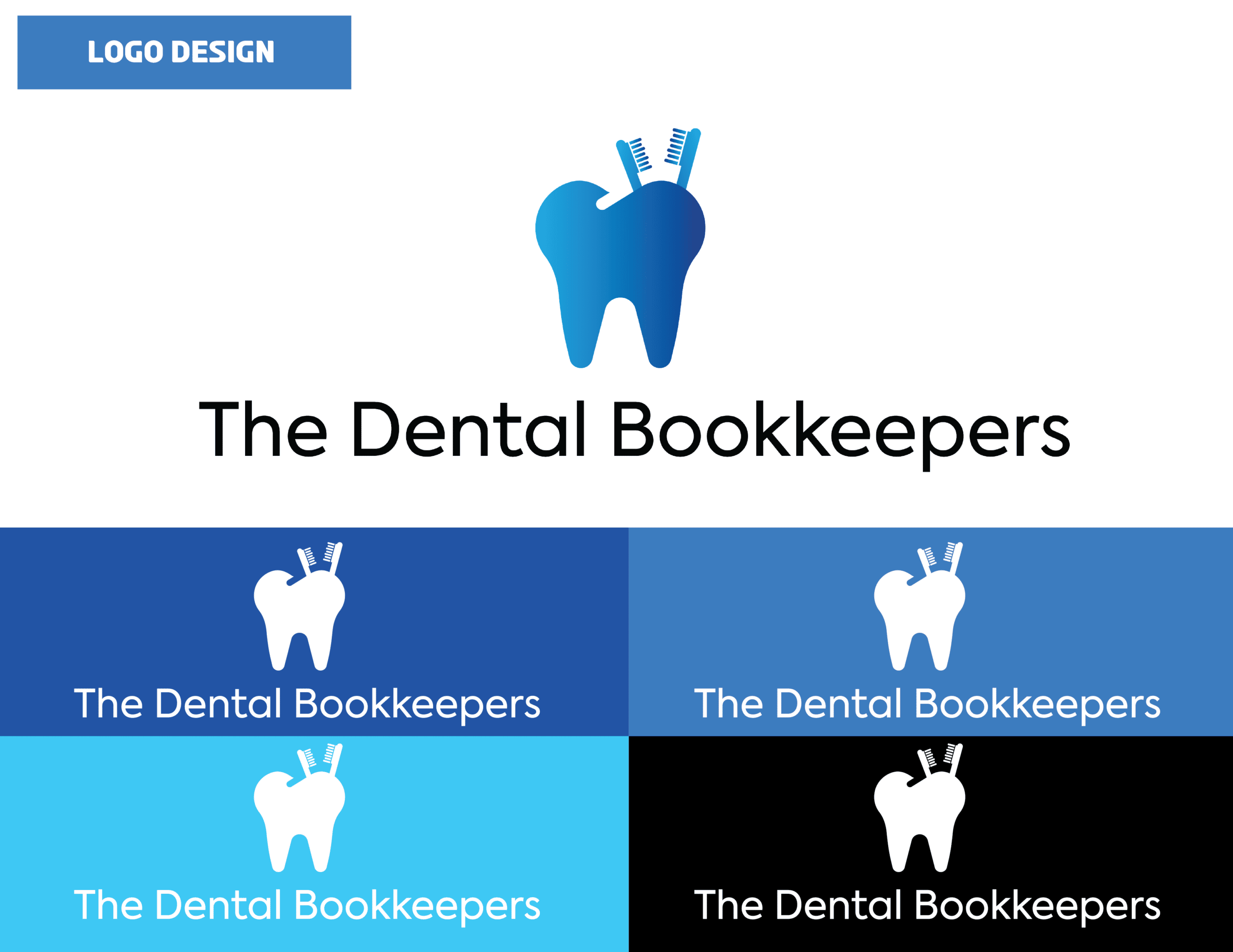 01_TheDentalBookkeepers_Logo Design
