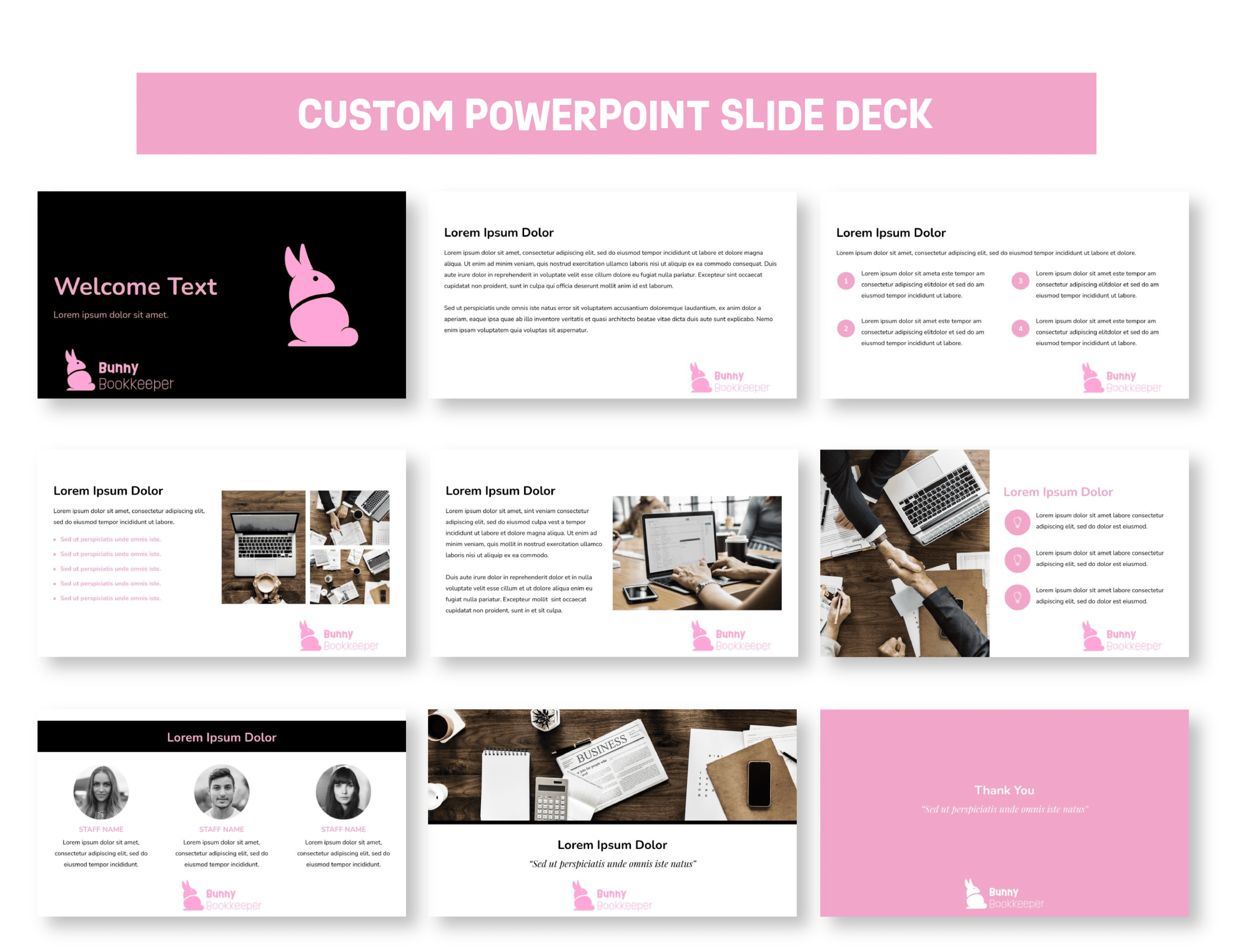 05BunnyBK_Custom PowerPoint Slide Deck